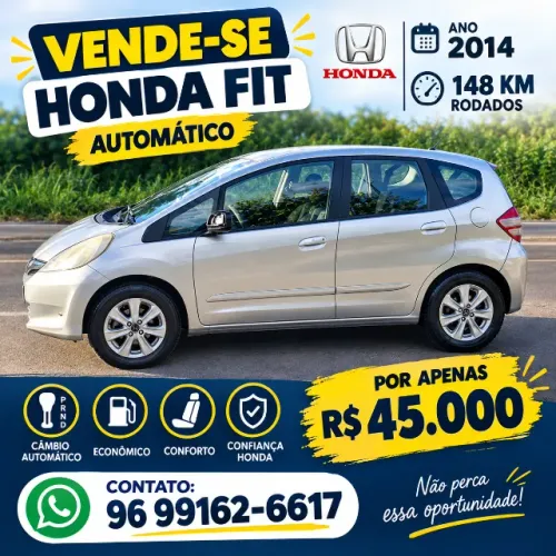 Honda Fit LX 1.4/ 1.4 Flex 8v/16v 5P Aut. 2014