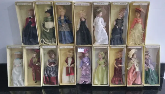 BONECAS COLEÇÃO DAMAS DE ÉPOCA