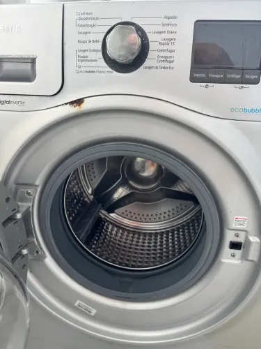 Máquina de lavar Samsung ler anúncio