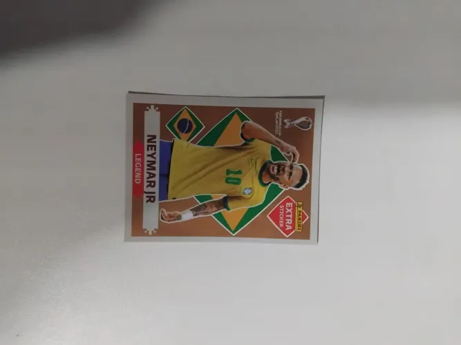 Figurinha Neymar legend bronze 2022 perfeito estado