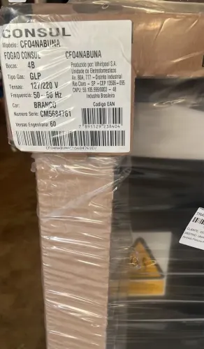 Fogão cônsul 4 bocas acendedor automático