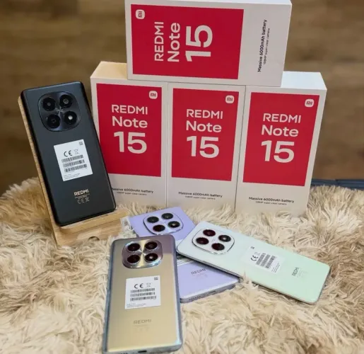 Redmi note 15 256 GB a8 RAM novo lacrado + brinde