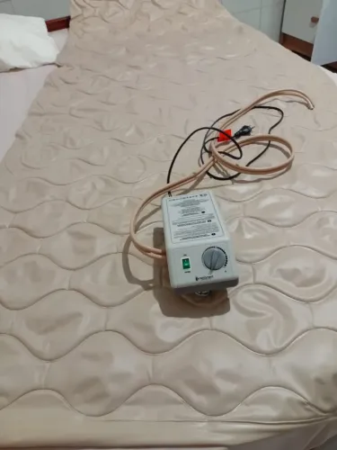 Colchão + compressor de ar 
