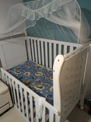 Berço cama completo, berço cercado, bebe conforto 