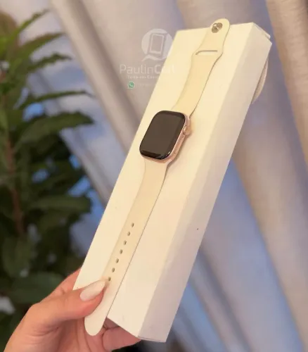 Apple watch série 11 42mm completo novinho 