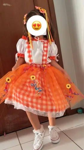 Vestido junino TAM 6