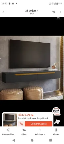 Rack Aéreo Preto