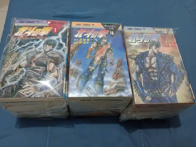Mangá Hokuto no Ken Completo Japonês - Vol 1 ao 27