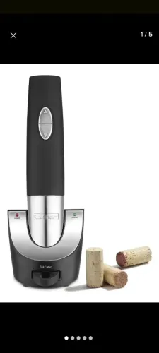 Saca Rolhas Elétrico Recarregável Bivolt Cuisinart