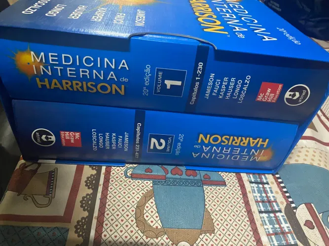 LIVRO MEDICINA INTERNA DE HARRISON 20 EDIÇÃO VOL. I e II