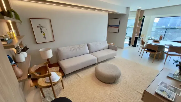 Apartamento 3 suítes à venda com churrasqueira carvão na Avenida T-1 no Setor Bueno