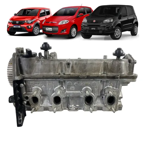 Cabeçote Fiat Mobi Uno Palio 1.0 8v Fire Evo 4cc 2017 2018