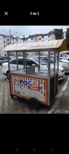 Vendo carrinho de pipoca 