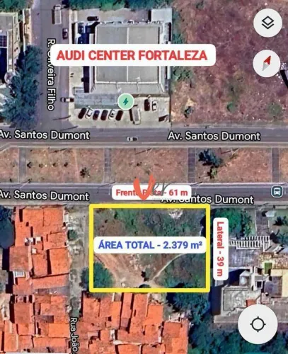 Terreno à venda, 2379 m² por R$ 2.450.000,00 - Praia do Futuro - Fortaleza/CE