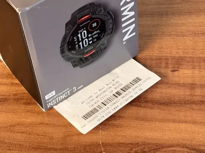 Garmin Instinct 3 Solar 45mm - Impecável | Comprado nos EUA | Top de linha outdoor