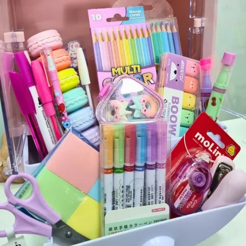 Kit papelaria fofa