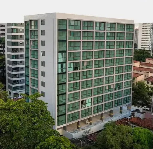 Edifício novo em Casa Forte e com unidades tipo studio e 1 quarto (30m² a 34)!