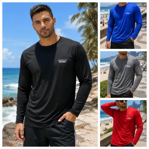 Camisa uv masculina
