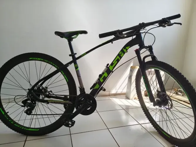 Bicicleta GTSM1, 29", 21v, Shimano Tourney, suspensão com trava