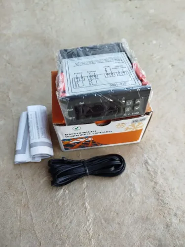 Controlador temperatura NOVO, lacrado! STC-1000 220v para geladeira freezer cerveja