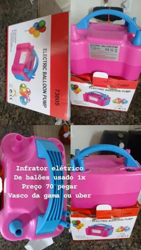 Infrador elétrico de balões 