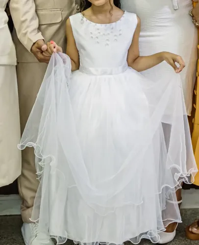 Vestido infantil casamento/formatura