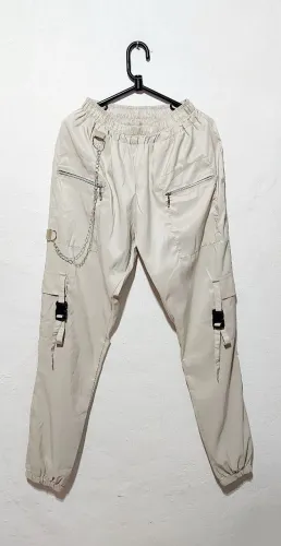 Calça Cargo Jogger Corrente Bolso