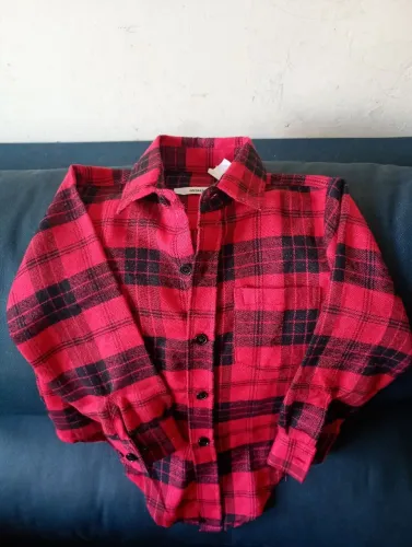 Blusa Xadrez Infantil Marisa TAM. 04 NOVAAA