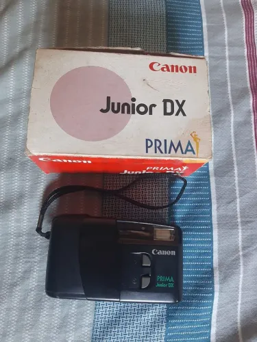 Camera fotográfica filme de rolo Canon Prima Junior Dx