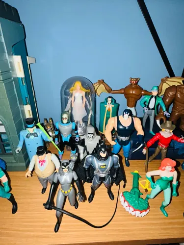 Lote Coleção Bonecos Batman A Série Animada Kenner (Usado)