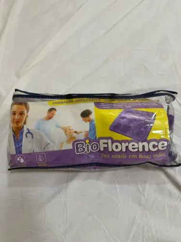 Almofada de Gel Quadrada com Encosto Inflável Bioflorence