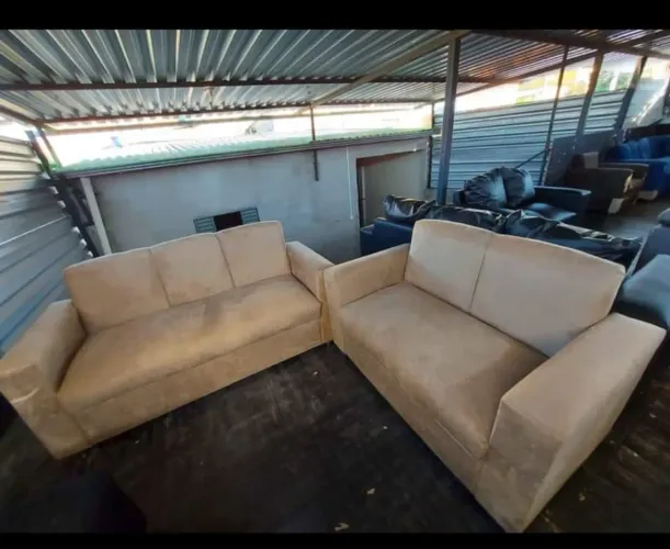 Promoção sofá 2&3 lugares. ++ Colchomix estofados 