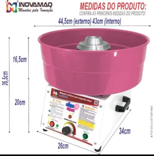Máquina de algodão doce 