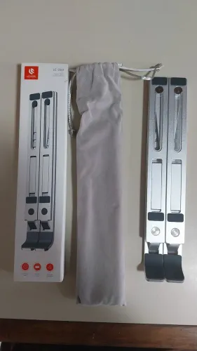Suporte em alumínio para notbook 15'