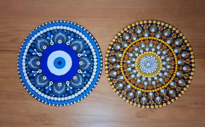 Mandalas Artesanais 35cm