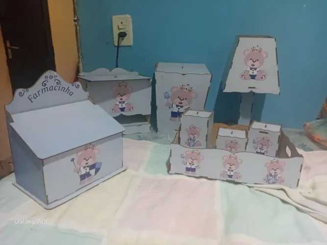 Enfeites de quarto do bebe