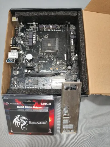 KIT PLACA MÃE + SSD