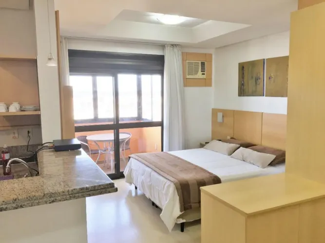 Apartamento com 1 dormitório para alugar, 38 m² por R$ 3.050,00/mês - Bom Fim - Porto Aleg