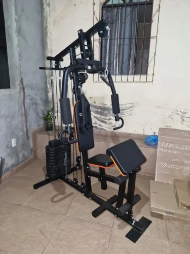 Estação de Musculação Completa Semi Nova - Excelente Estado