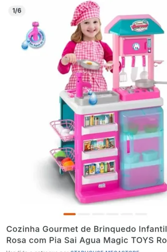 Brinquedo infantil - Cozinha Gourmet