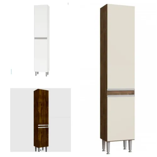Armário de cozinha 3 cores disponível