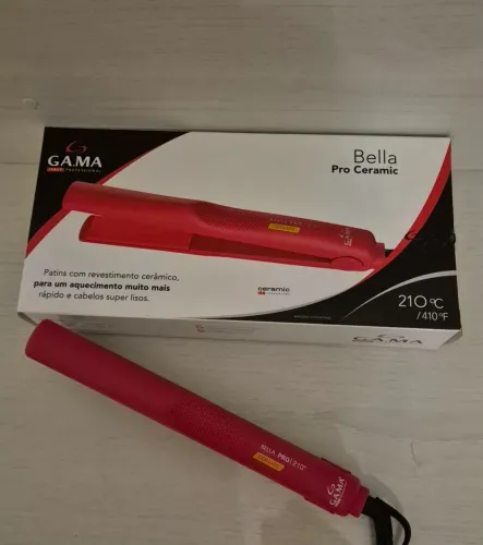 Chapinha Gama Italy Bella Pro Ceramic Profissional Bivolt - Pouco Uso