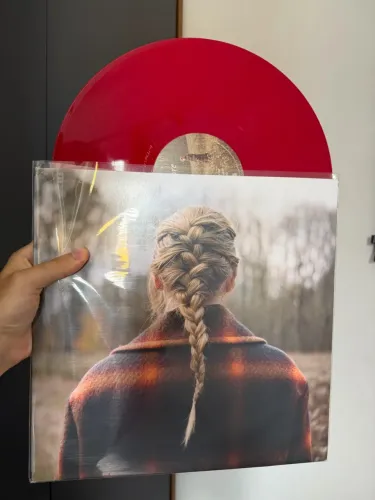 Vinil Taylor Swift - Evermore (LP vermelho, Target Edition)