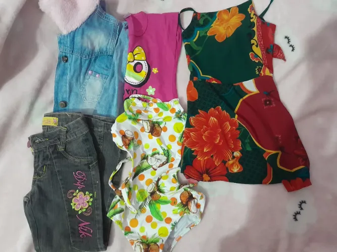 Lote infantil (tam 3/4 anos)