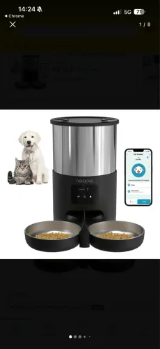 Comedouro automático duplo newpet