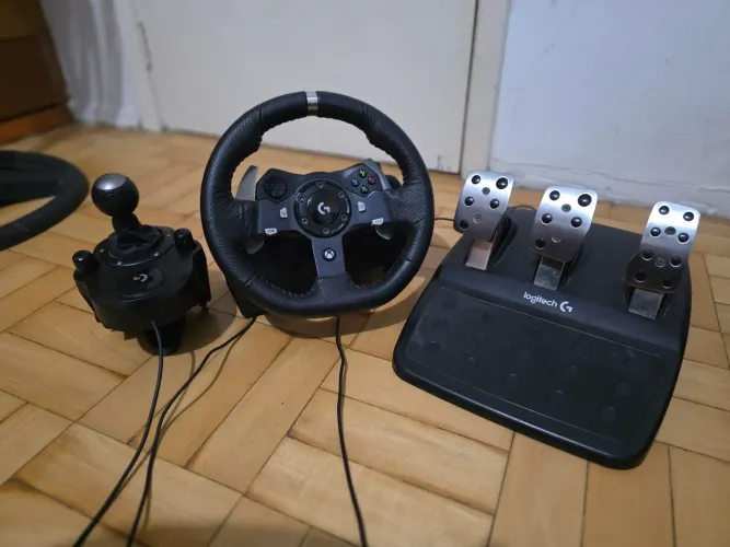 Volante logitech g920 com câmbio