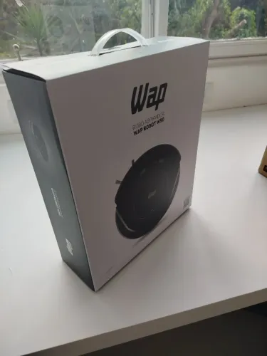 WAP Aspirador de Pó Robô ROBOT W90 3 em 1, Automático, 250ml, Sistema Antiqueda e Rodas Em