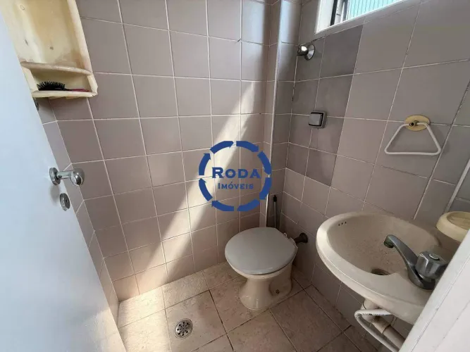 Cobertura Duplex para Locação no Bairro Aparecida em Santos com Piscina e Churrasqueira