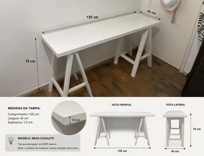 Mesa Cavalete