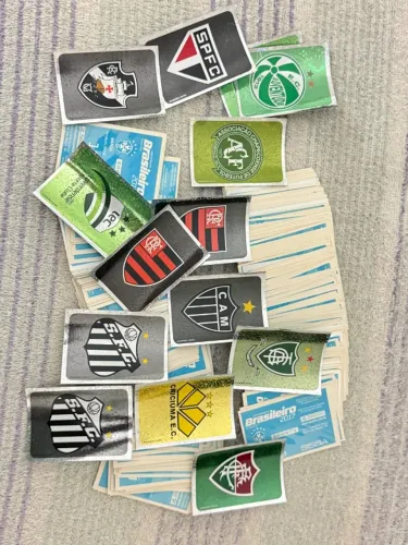 Figurinhas Campeonato Brasileiro 2011 e 2012 - Brasileirão 2011 e 2012 Panini